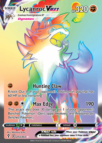 Lycanroc V MAX - 213/203