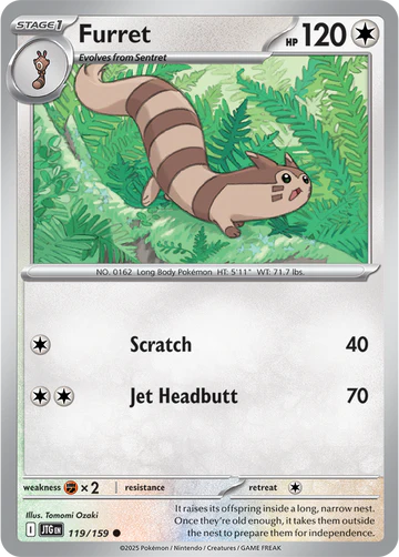 Furret - 119/159 - Normaal