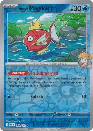 Misty's Magikarp - 48/182 - Reverse