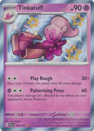 Tinkatuff Shiny Rare - 166/091