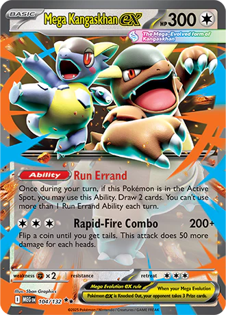 Mega Kangaskhan ex - 104/132