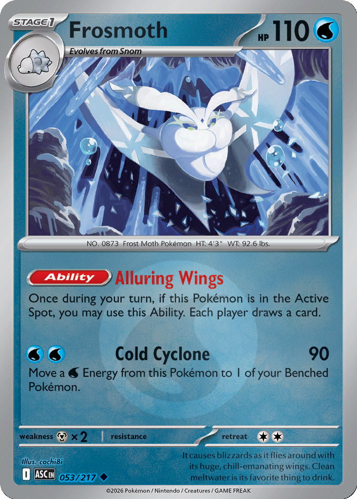 Frosmoth - 53/217 - Reverse Holo