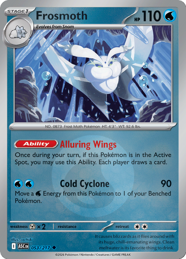 Frosmoth - 53/217 - Reverse Holo