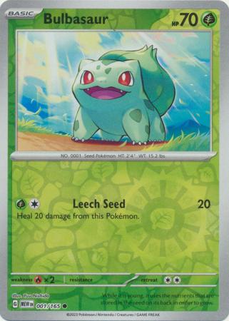 Bulbasaur - 1/165 - Reverse