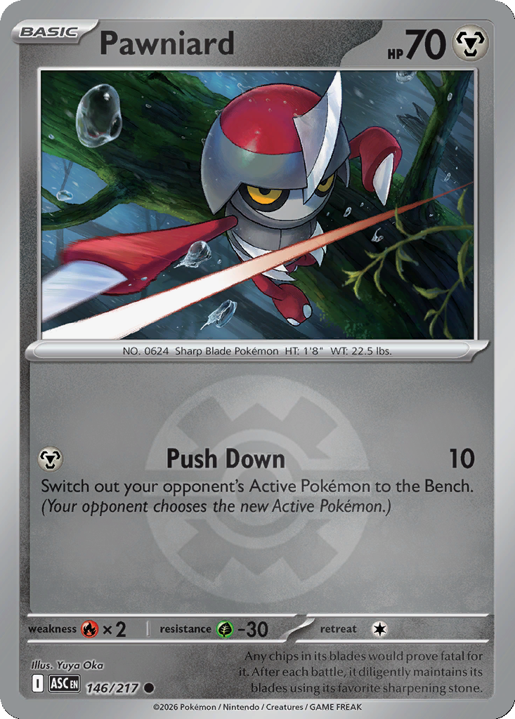 Pawniard - 146/217 - Quick Ball Holo