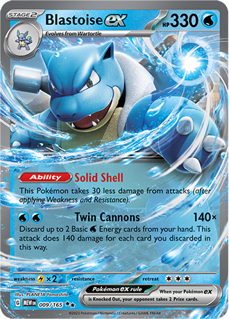 Blastoise Ex - 009/165