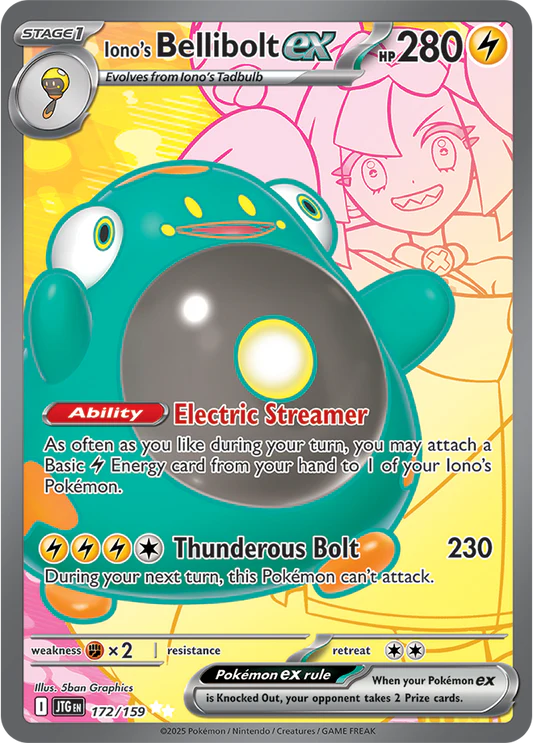 Iono's Bellibolt ex - 172/159