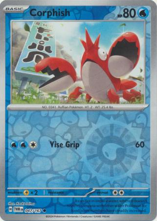 Corphish - 47/167 - Reverse
