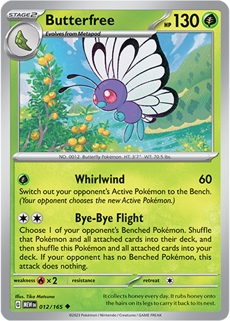 Butterfree - 12/165 - Normal