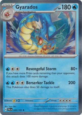 Gyarados - 43/193 - Holo