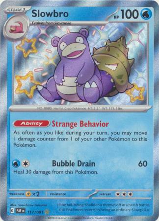 Shiny Slowbro Zeldzaam - 117/091