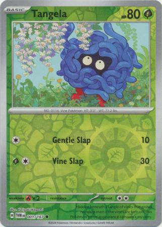 Tangela - 1/167 - Reverse