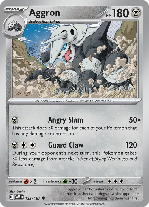 Aggron - 122/167 - Normaal