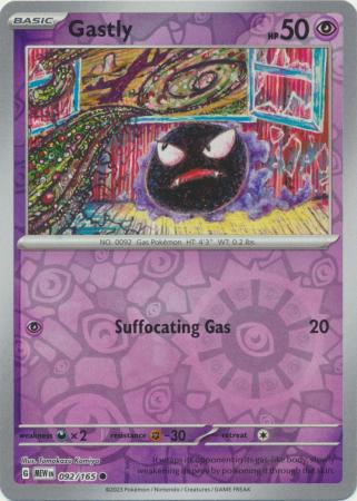 Gastly - 92/165 - Reverse