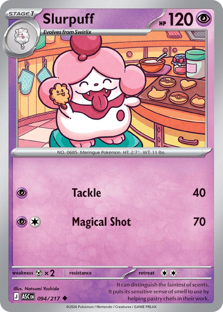 Slurpuff - 94/217 - Normal