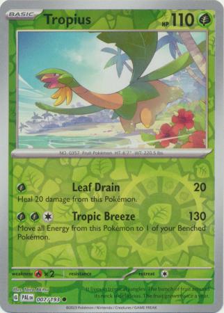 Tropius - 7/193 - Reverse