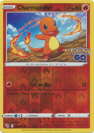 Charmander - 8/78 - Reverse