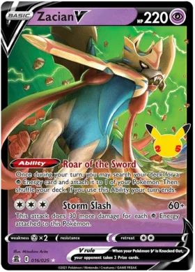 Zacian V - 016/025