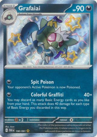 Grafaiai Shiny Rare - 190/091