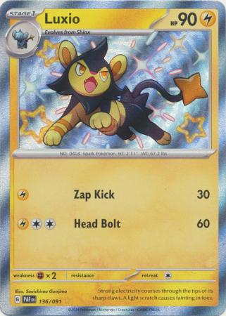 Luxio Shiny Rare - 136/091