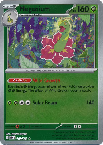 Meganium - 10/132 - Reverse