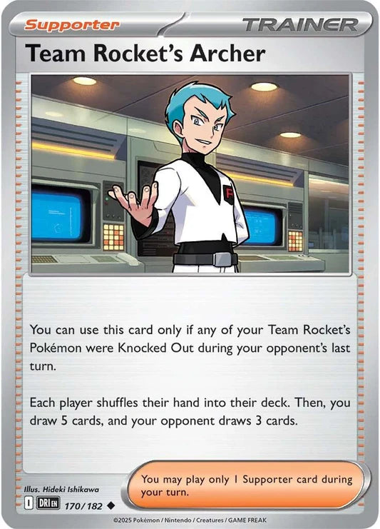 Team Rocket's Archer - 170/182 - Normaal