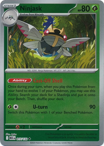 Ninjask - 17/132 - Reverse
