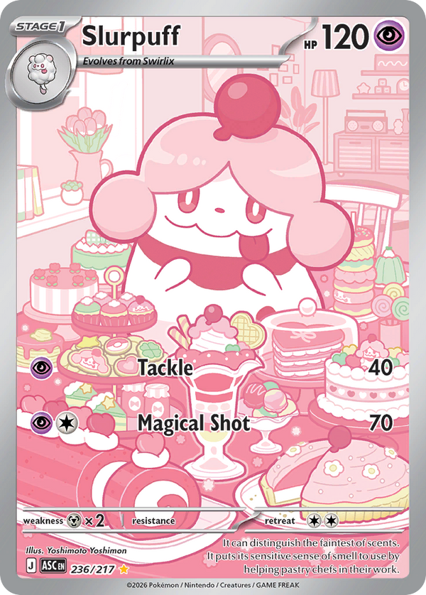 Slurpuff - 236/217 - Holo
