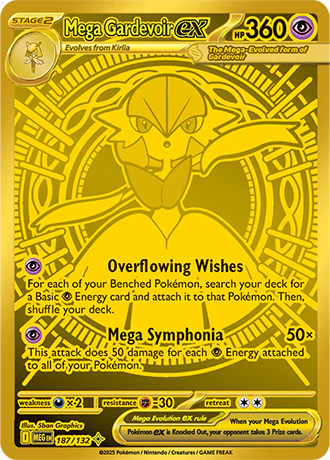 Mega Gardevoir ex - 187/132
