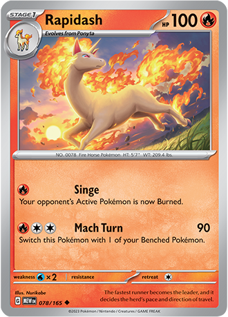 Rapidash - 78/165 - Normaal