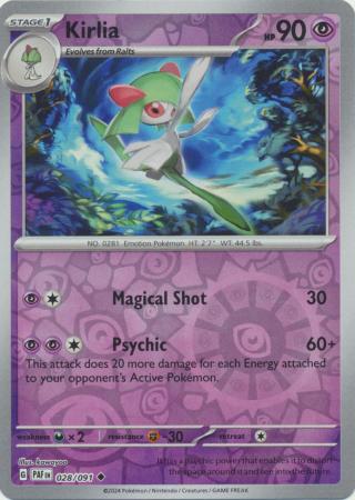 Kirlia Reverse 028/091