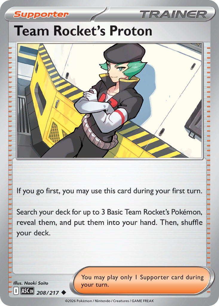 Team Rocket's Proton - 208/217 - Normal