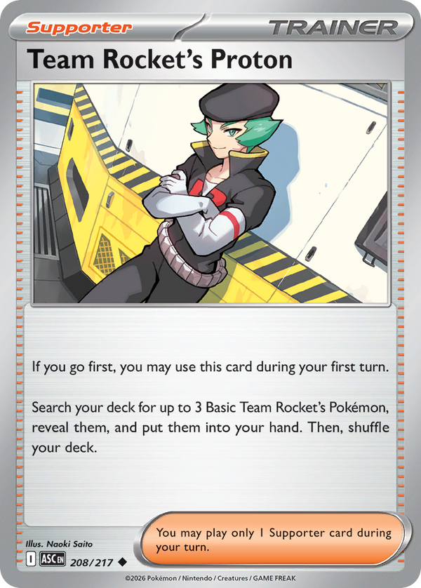 Team Rocket's Proton - 208/217 - Normal