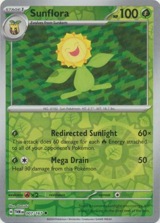 Sunflora - 7/167 - Reverse