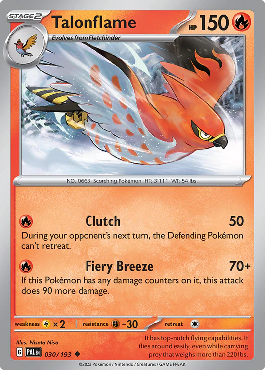 Talonflame - 30/193 - Normaal
