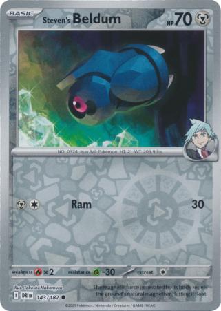 Steven's Beldum - 143/182 - Reverse