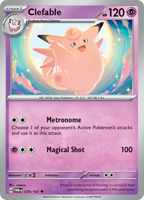 Clefable - 79/167 - Normal