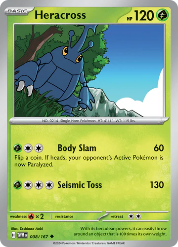 Heracross - 8/167 - Normal