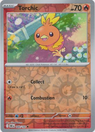 Torchic - 40/182 - Reverse