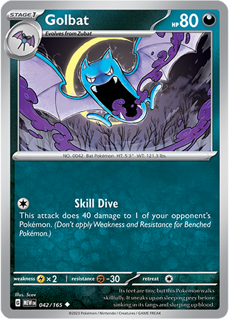 Golbat - 42/165 - Normaal
