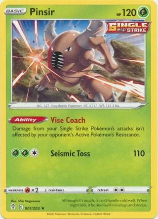 Pinsir - 1/203 - Normaal