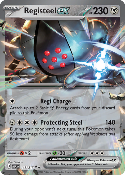 Registeel ex - 145/217 - Holo