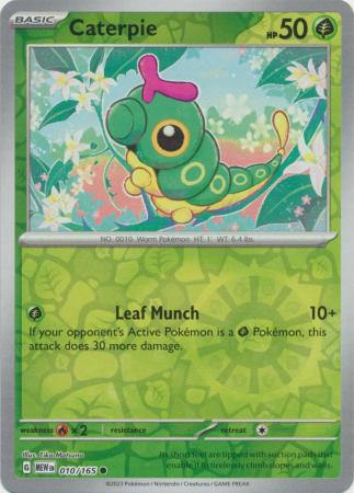 Caterpie - 10/165 - Reverse
