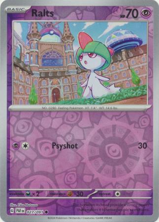 Ralts Reverse 027/091