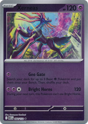 Xerneas - 64/132 - Reverse