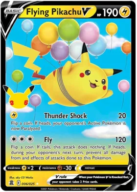 Vliegende Pikachu V - 006/025
