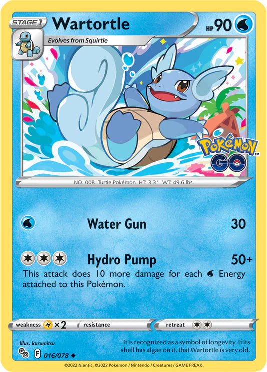 Wartortle - 16/78 - Normaal