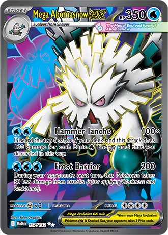 Mega Abomasnow ex - 157/132