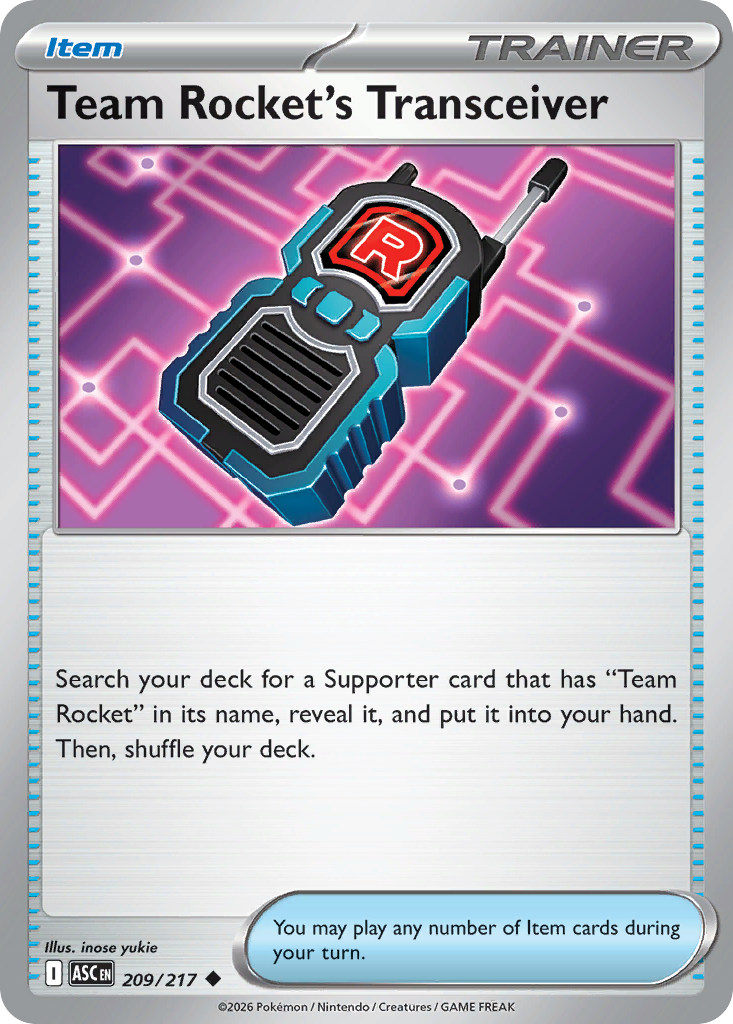 Team Rocket's Transceiver - 209/217 - Normal
