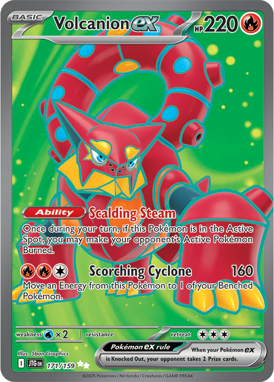 Volcanion ex - 182/159